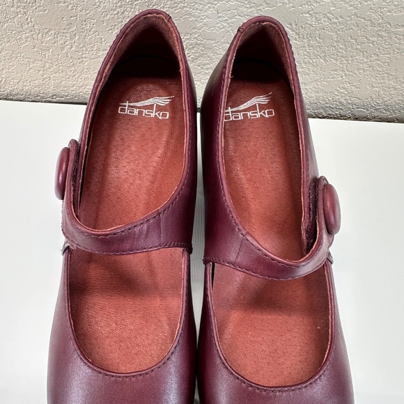 Dansko Shoes Womens Size 41 US 10.5-11 Mary Jane Style Page Waterproof Leather - Picture 5 of 16